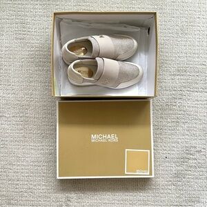Michael Kors Sneakers with Gold Accent